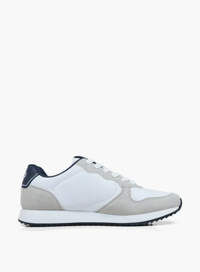 Gap WHITE Men Nashville Arch Logo Lace-Up Ankle Sneakers for Men | Best Price UAE