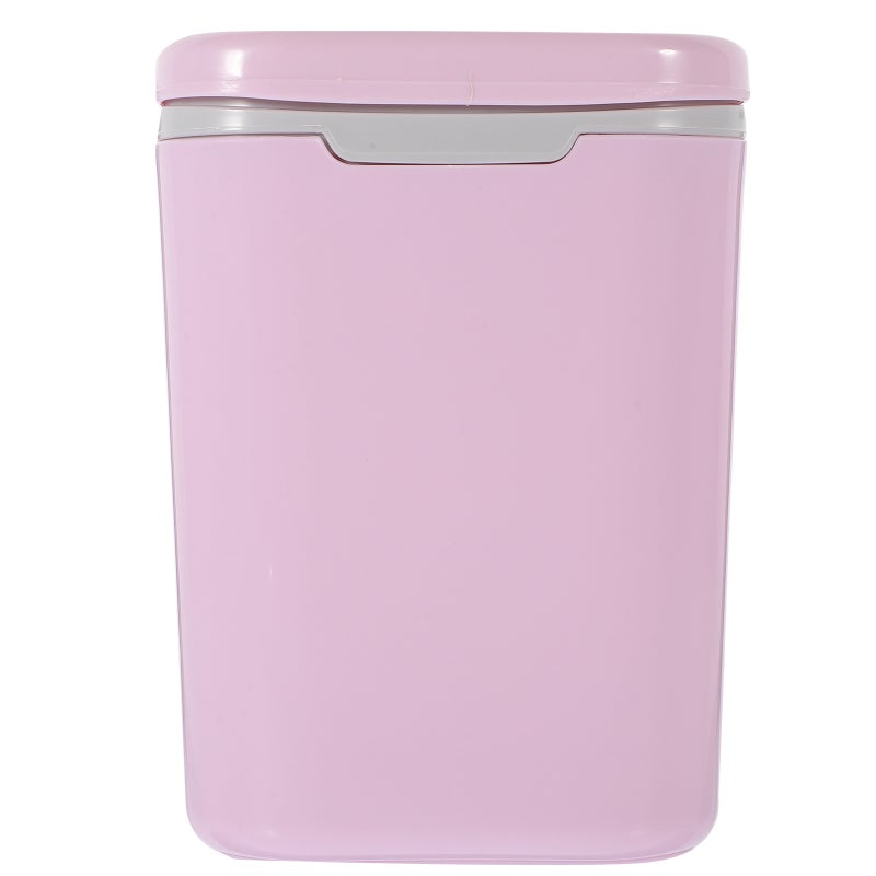 Desktop Trash Can, Compact Waste Storage for Offices and Homes, Mini Wastebasket with Lid - Image 1
