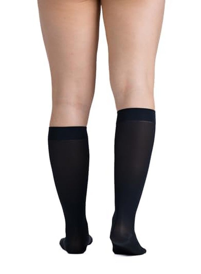 EvoNation Men & Women Knee High 30-40 mmHg Graduated Compression Socks - Extra Firm Pressure Compression Garment - Image 3
