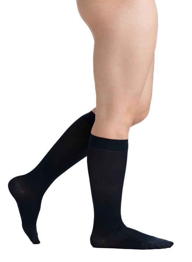 EvoNation Men & Women Knee High 30-40 mmHg Graduated Compression Socks - Extra Firm Pressure Compression Garment - Image 1