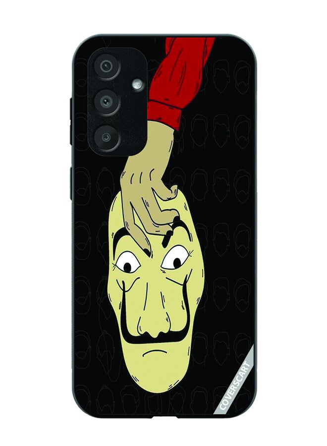 Protective Case Cover For Samsung Galaxy A15 Money Heist Face Design Multicolour