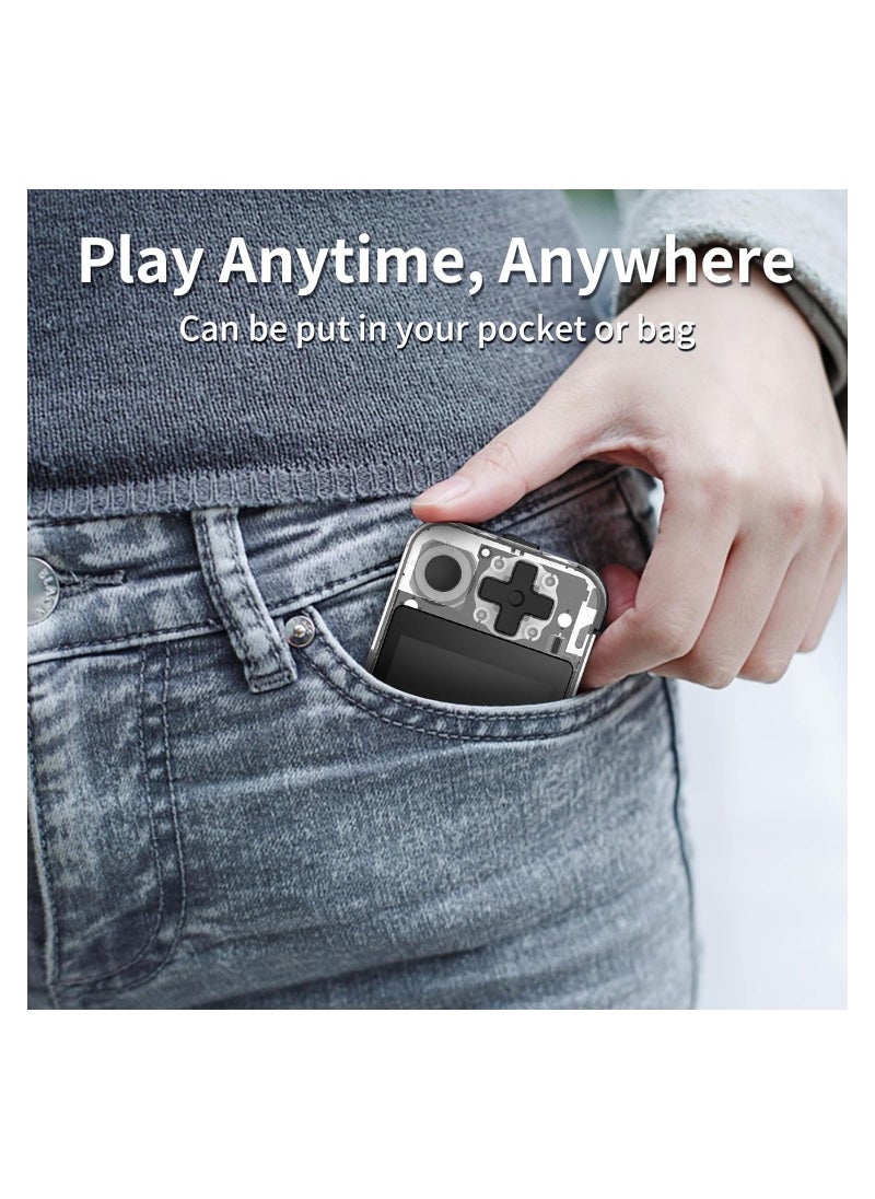 SYOSI - Q90 Portable Game Console, Open Source Linux System, Vibration Motor, 3000+ Games, Compatible with Various Simulators, Hd Picture Quality, Sustainable Use for 6 Hours, for Travel and Camping(64G) - Image 1