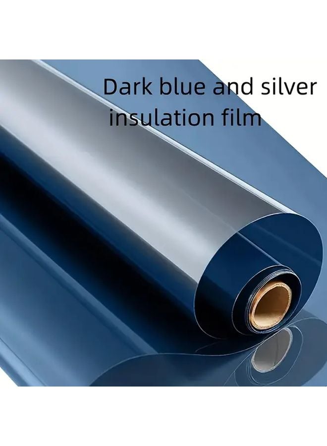 60cm x 300cm Silvery Solar Insulation Film For Thermal Sun UV Protection One Way Privacy - Image 3