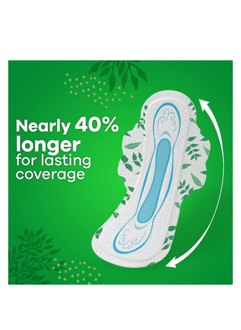 Whisper WHISPER ULTRA HYGIENE+COMFORT SANITARY PADS, 50 XL+ PADS, FOR HEAVY FLOW, LONG LASTING PROTECTION, LOCKS ODOUR & WETNESS, DRY TOP SHEET, DISPOSABLE WRAPPER  - Image 5