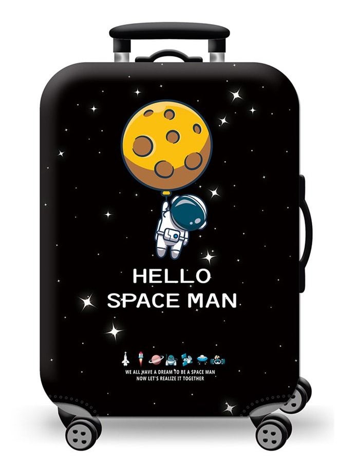 HomarKet Travel Luggage Cover Spandex Suitcase Protector Washable Baggage Covers  - Image 1