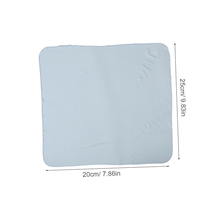 Soft Absorbent Swaddle Blanket Set With Knotted Hat For Newborns Bath Showers Nursery - Image 3