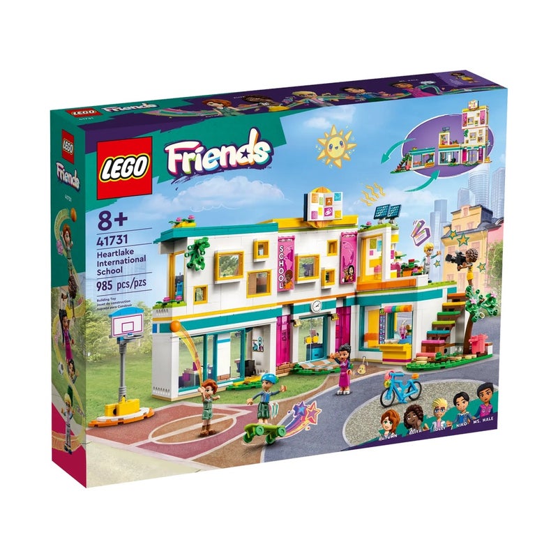 LEGO - Friends Heartlake International School 985 Pieces - 41731 - Image 1