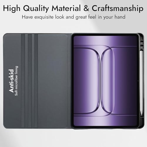 Robustrion Cover Case for OnePlus Pad 3 13.2 inch Cover, Folio Cover Case for OnePlus Pad 3 Cover with Pencil Holder 13.2 inch [Auto Sleep Wake Support] - Eiffel - Image 5