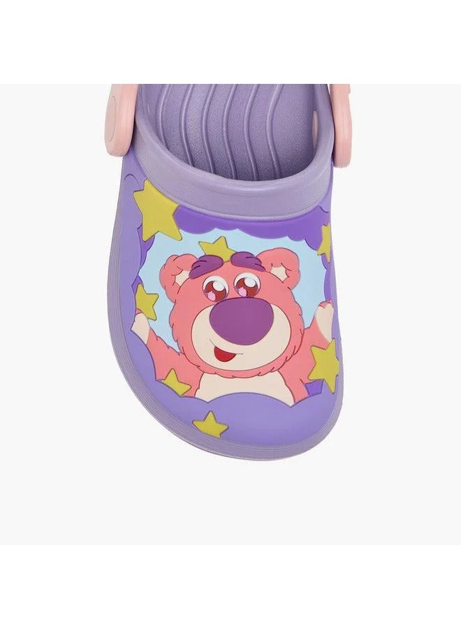 Disney LILAC Boys Lots-o'-Huggin' Bear Applique Detail Clogs with Backstrap  | Best Price UAE
