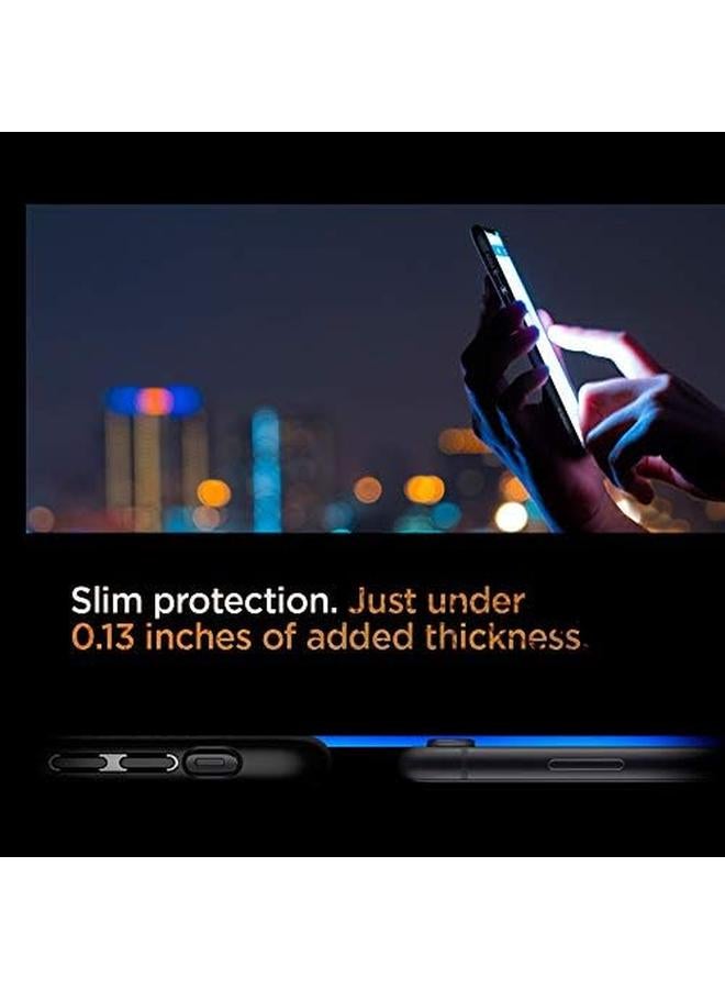 إيروريكس جراب Liquid Air Armor مصمم لهاتف Iphone Xr 2018 باللون الأسود غير اللامع - Image 5