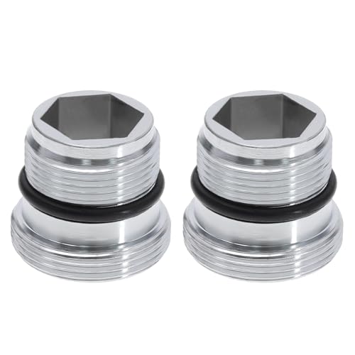 Micro Traders محولات ميكرو 2 قطع M18.5-M22 ذكر إلى ذكر متوافق مع إيكيا ومتوافق مع جروهي ومتوافق مع نيبيرل محول صنبور TJ محول نحاسي - Image 1