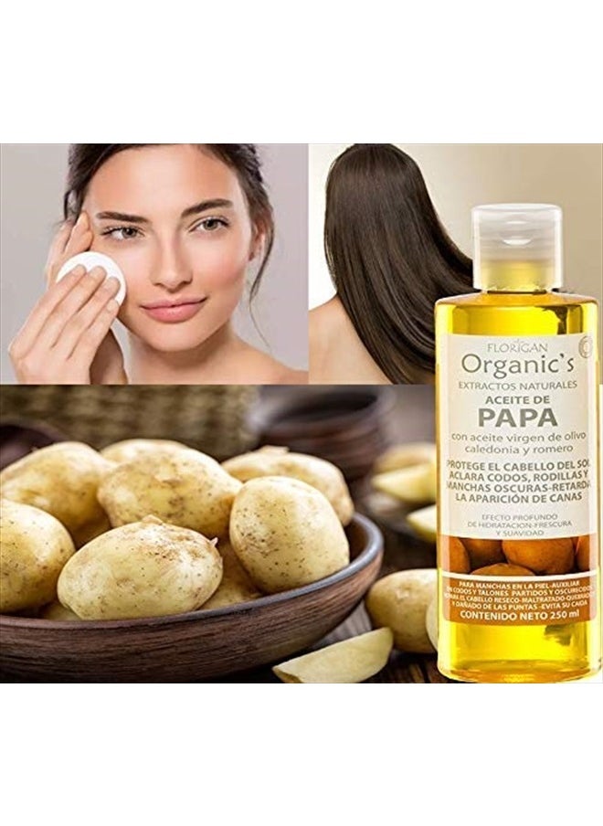 Florigan Multi-use Hair & Body Oil Aceite de Papa 250ml  - Image 4