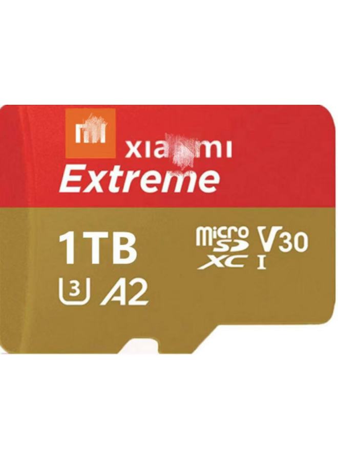 Direct 64G Memory Card 1TB TF Card 32G Mobile Phone 128G Camera Monitoring Driving Recorder Expansion-Color:Yellow M-Capacity:1TB  - Image 1