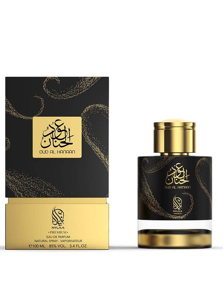 NYLAA Oud Al Hanaan Eau De Parfum For Unisex - 100 ML - Image 1