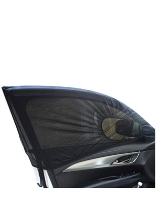 Car Window Shade, Front Side Sun Shade Cover Block Rays, Full Windows Universal Mesh Mosquito Net Curtains, Glare, UV Rays and Privacy Protection 2 Pack - pzsku/ZC70D4FDB230C79B43590Z/45/_/1700794348/65d97b94-d508-4b39-8428-84c9c5677474
