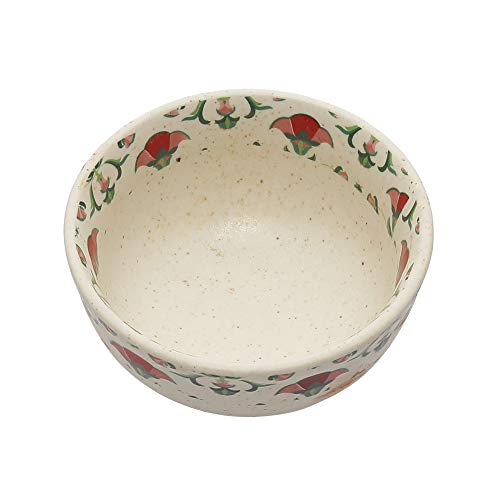miah decor Miah Décor Handcrafted Ceramic Stoneware Dinner Bowls/Katori/Dessert Bowls Set-Pack of 4| Microwave,Dishwasher & Oven Safe |260 ml)|MD-271 - Image 5