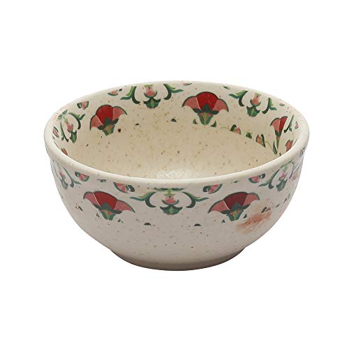 miah decor Miah Décor Handcrafted Ceramic Stoneware Dinner Bowls/Katori/Dessert Bowls Set-Pack of 4| Microwave,Dishwasher & Oven Safe |260 ml)|MD-271 - Image 4