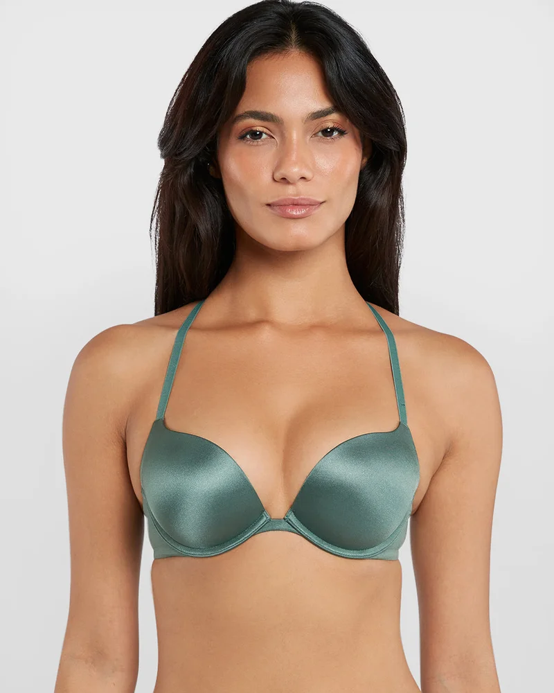 Isla & Evie Isla & Evie Obvious Gel Padding Plunge Bra