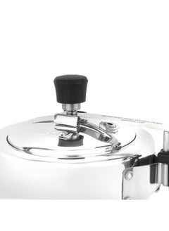 DELCASA Delcasa 5 liters Aluminum Pressure Cooker DC3337 Equipped with Whistling and Safety Valve and Inner Lid  - Image 3