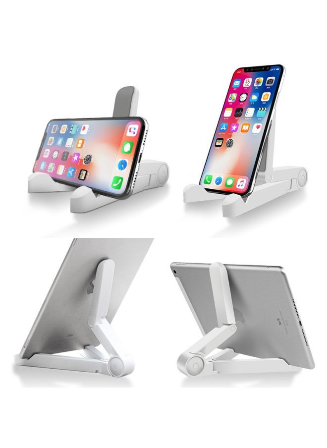 Tablet Bracket For Ipad Triangle Bracket Portable Folding Desktop Lazy Computer Mobile Phone Epp Bracket Wholesale-Color:Black - Image 2
