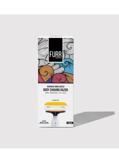 Furr Furr Body Shaving Razor For Women, Equipped with Vitamin E & Aloe Vera Pad, Advanced Nano coated, reusable for all skin types, Made in Japan  - Image 1