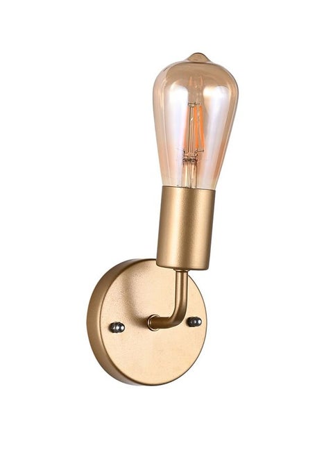 ابليك بيتو دهبى - بدون لمبة - ابليك - اضاءة حائط - اللون ذهبي - المقاس : 10×10×25