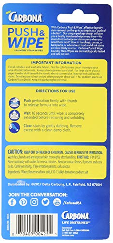 CARBONA Delta Carbona Push & Wipe, 3 Count - Image 2