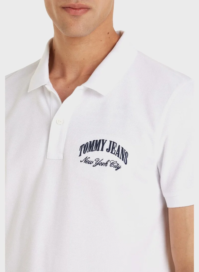 TOMMY JEANS Logo Polo