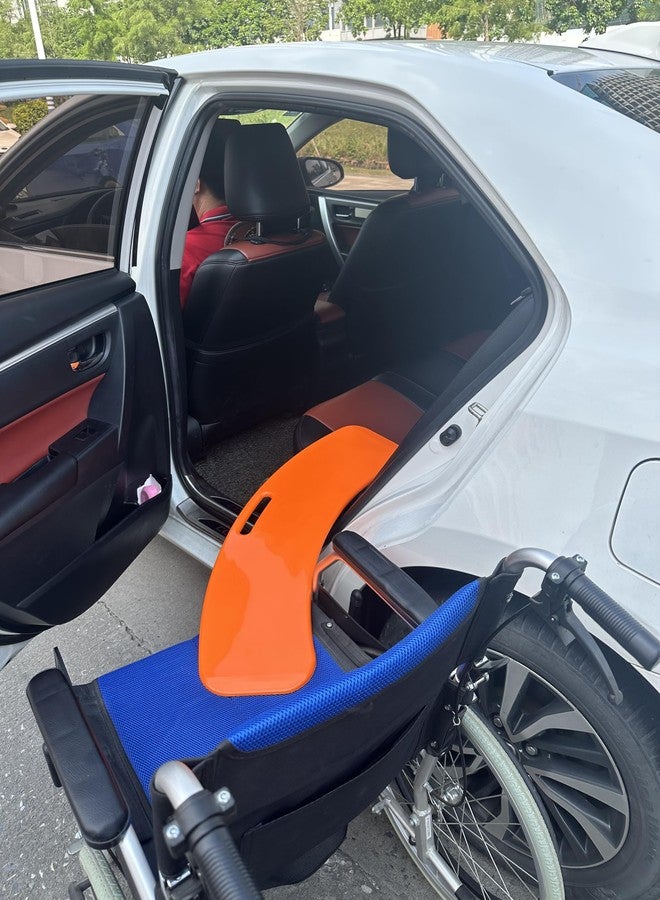 LEACHOI Handicap Slide Transfer Board,A Patient Exercise Tool for Wheelchair Users.Beasy Assistance Products Sliding Patient Transfer Chairs, Wheelchair to Car,to Beds,Ideal Transfer Aids for Seniors. - Image 3