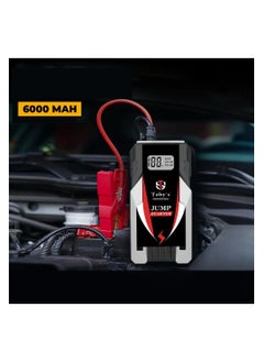 Toby Toby's X6 Jump Starter With Compressor For Cars 6000mAh And 22.2WH Power Bank For Electronic Devices  - Image 4