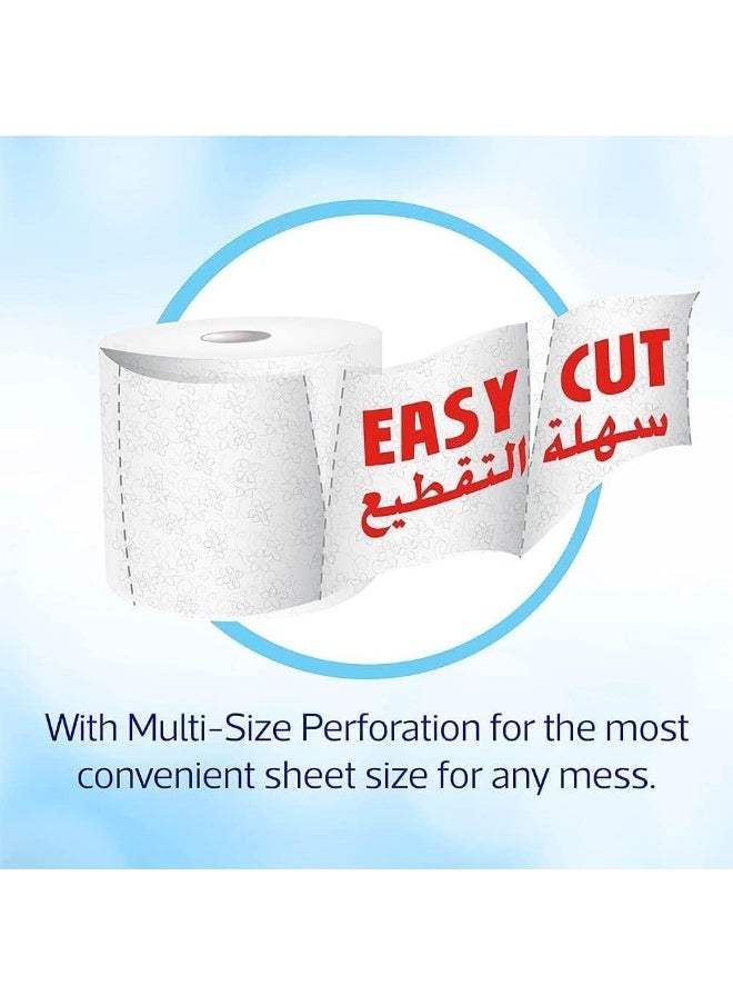 SAQOWARE Metro Premium Maxi Roll 550 Gm (6 Pieces x 2 Ply) - Mega Roll (550 gm Each Roll)-Kitchen Roll premium Quality  - Image 4