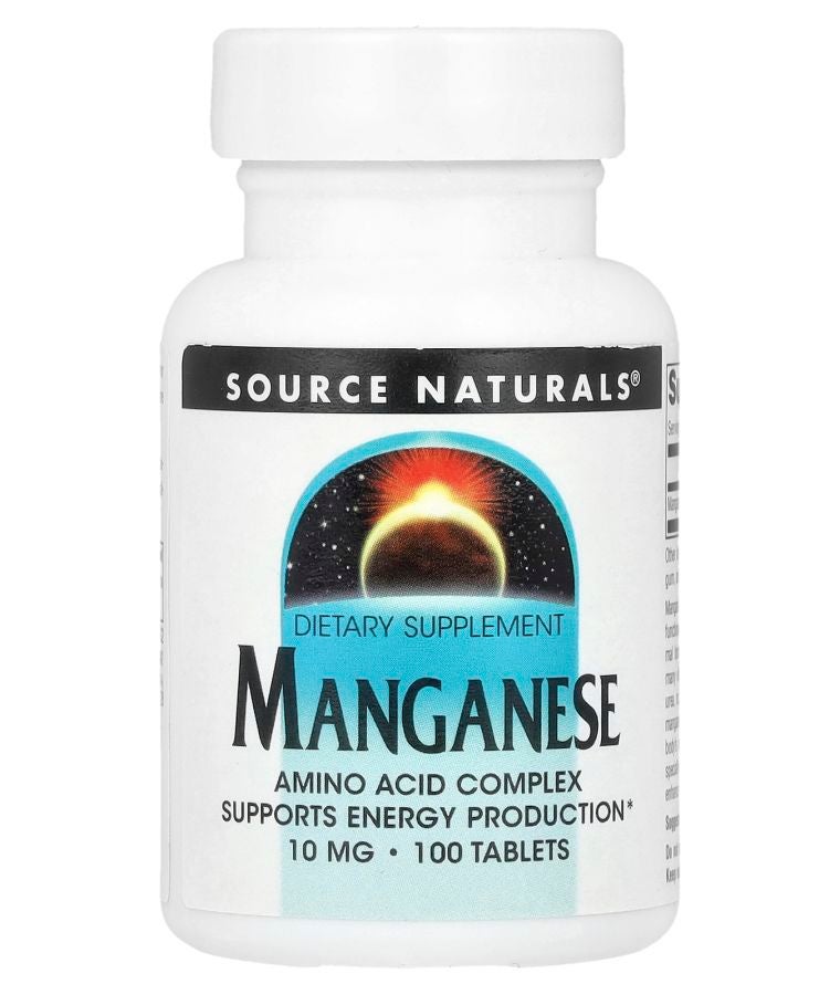 Manganese  10 mg 100 Tablets