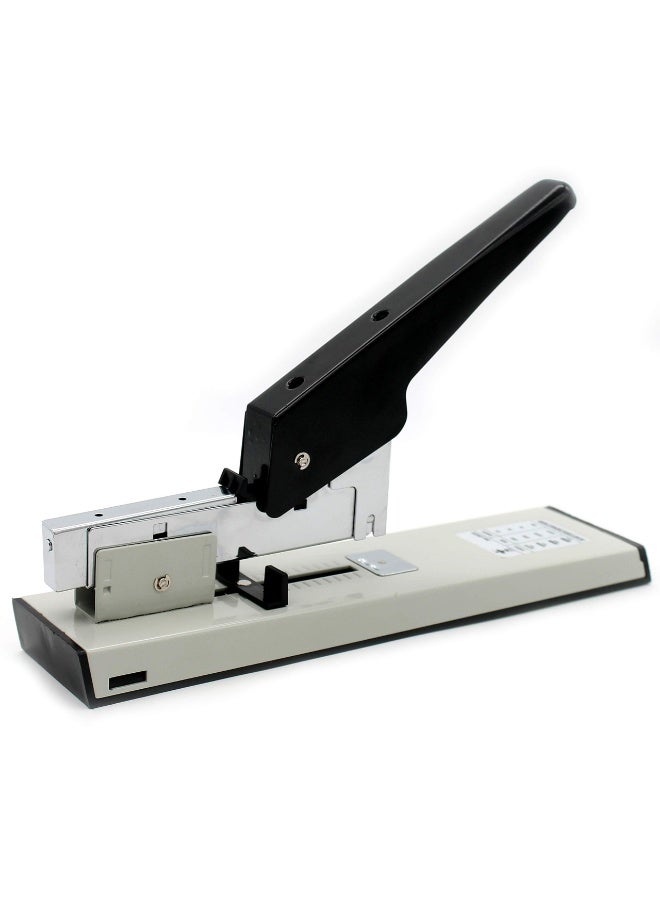 Heavy-Duty Long Arm Stapler – 120-Sheet Capacity, Stainless Steel Manual Stapler with Adjustable Alignment Guide, Non-Slip Base for Office, School, Industrial Use - Image 5