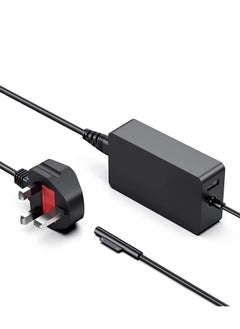 Y&D For Surface Pro Charger, Laptop Adapter 65W 15V 4A Power Supply Compatible with Microsoft 7 6 5 4 3 Go1 2 Book1 2, 1 5V USB Charging Port  - Image 1