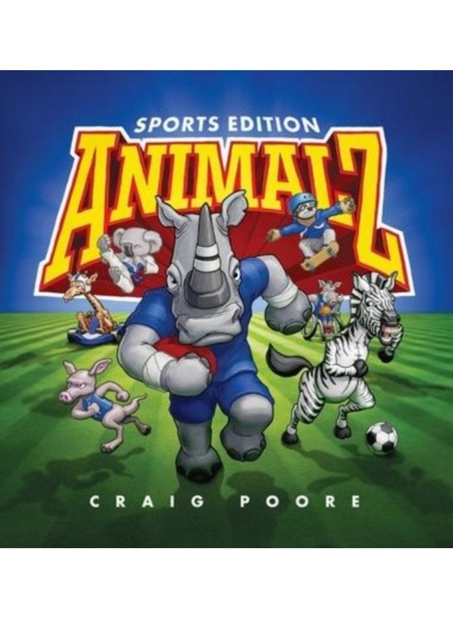 ANIMALZ Sports Edition An alphabet book of animals and sports - Hardback