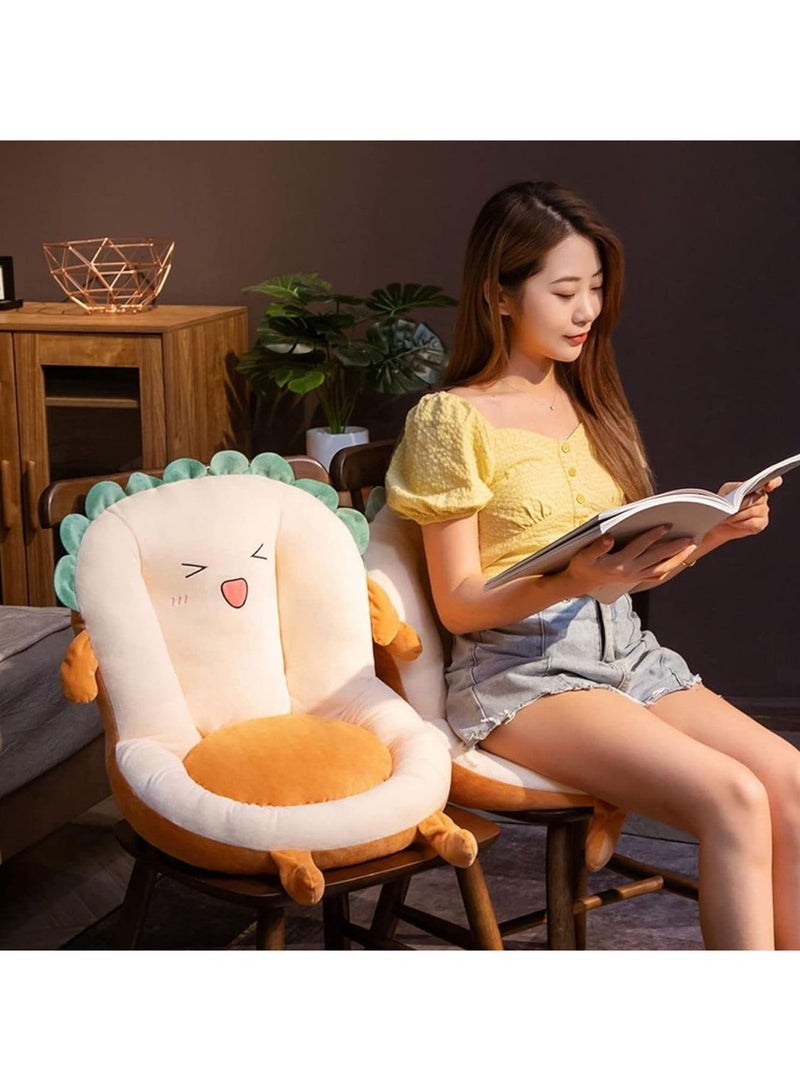 DubaiGallery Lumbar Pillow, Backrest, Cushion, Cute, Animal, One-seater Style, Fluffy, Multifunctional, Healing Sofa, Store Decoration, Backrest, Floor Chair, Lightweight, Seat Cushion, Moe Moe Moe, Floor, Office  - Image 4