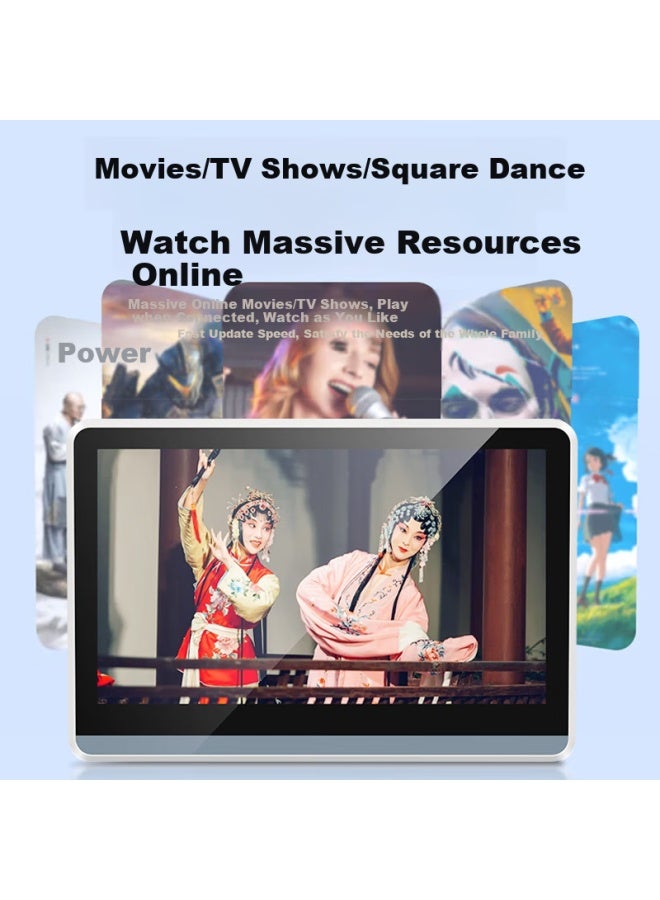 V076s Elderly Tv Wifi Karaoke Machine Square Dance Video Player With Screen Radio Mobile Network Touch Screen Small Tv 7-inch