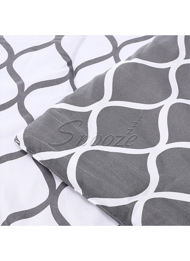 سنوز - لحاف صيفي دبل فيس، سنوز، 235*220 سم، تصميم ويفز - Image 1