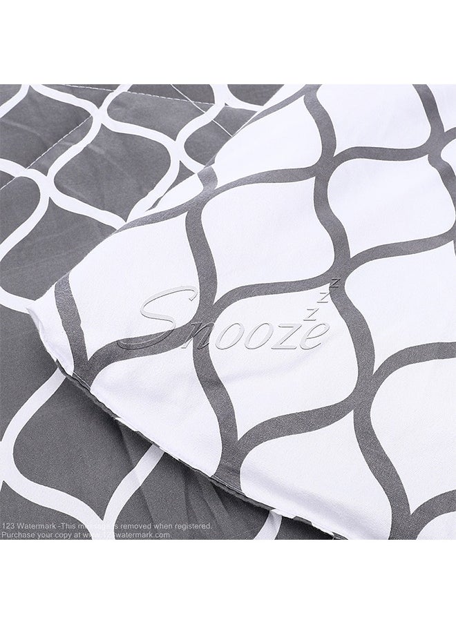 سنوز - لحاف صيفي دبل فيس، سنوز، 235*220 سم، تصميم ويفز - Image 1