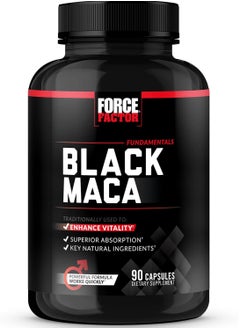 Force Factor Black Maca 1000 mg - 90 Capsules  - Image 1
