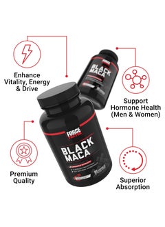 Force Factor Black Maca 1000 mg - 90 Capsules  - Image 2