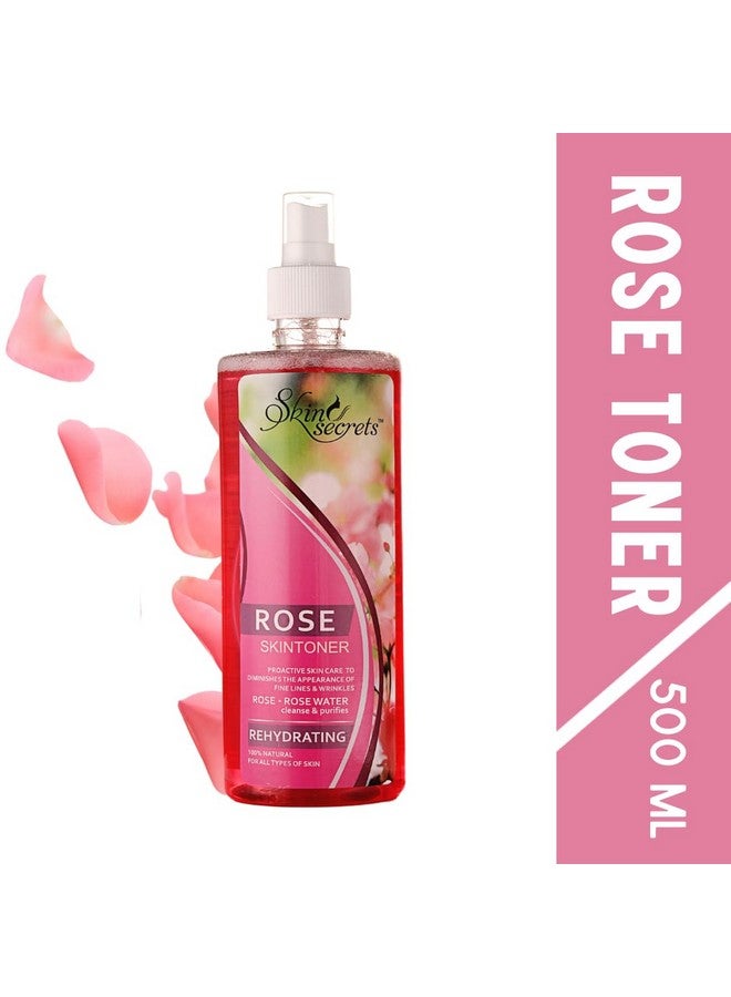 Skin Secrets Rose Skin Toner - 500ml - Image 2
