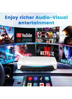 Carlinkit UHD Snapdragon 6225, New Android 13 AI Box with HDMI Output, Google Play Store/Wireless CarPlay/Android Auto Support, 8GB RAM + 128GB ROM,Support SIM Card and TF Expansion  - Image 5