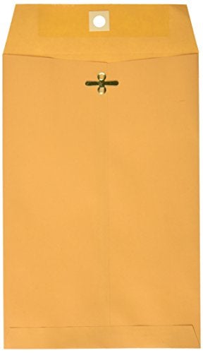 Mead Heavyweight Brown Kraft Clasp Envelopes (MEA76010) - Image 2