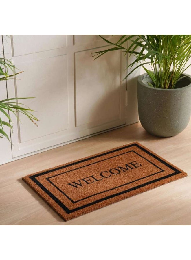 Pan Home حصيرة ترحيب من جوز الهند - طبيعية - Image 1