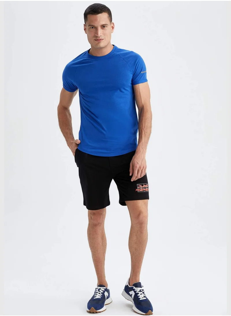 DeFacto Long Muscle Fit Short Sleeve T-Shirt