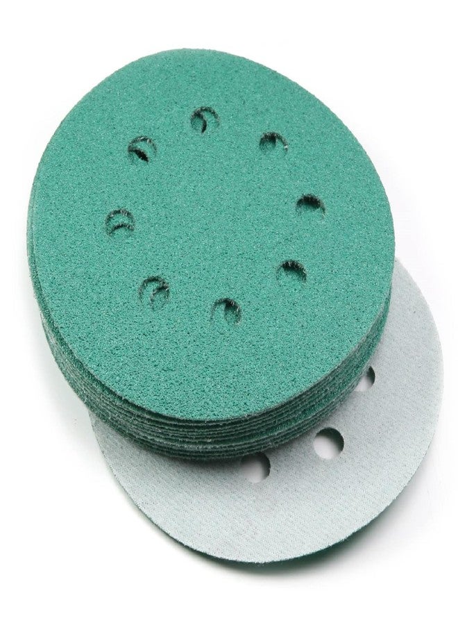 اتول مارت ورق صنفرة Utoolmart ذو 15 قطعة، مقاس 5 بوصات، 8 فتحات، 60 حبيبة، مصنوع من كربيد السيليكون، مناسب لصنفرة المدار العشوائي، الخشب، المعدن، التلميع التلقائي الرطب والجاف - Image 1