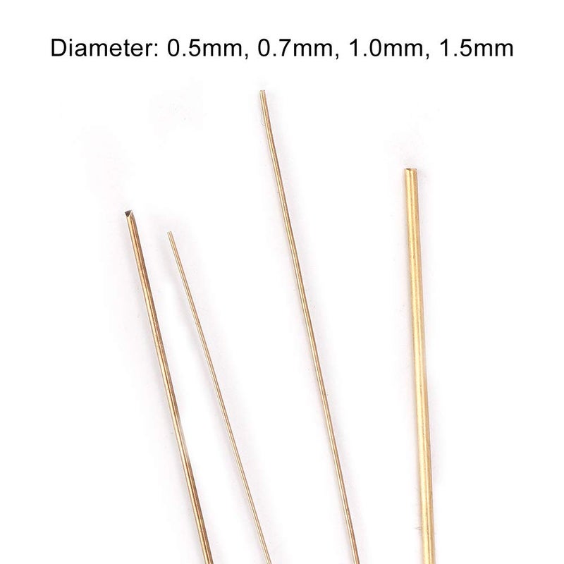 klarako 4pcs 0.5mm 0.7mm 1.0mm Welding Wire Silver Soldering Wire Silver Welding Rods for Jewelry Making - Image 4