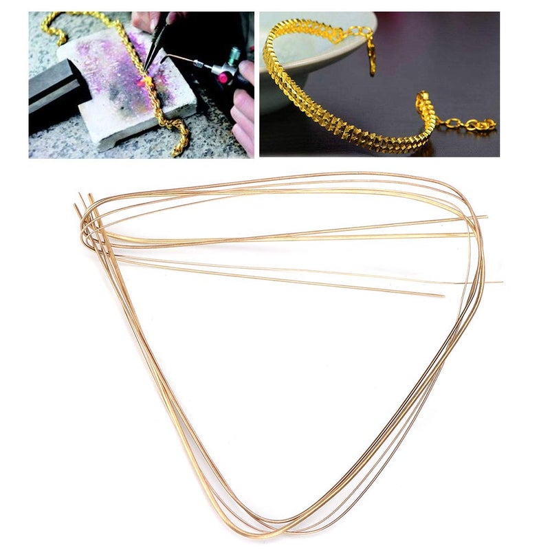 klarako 4pcs 0.5mm 0.7mm 1.0mm Welding Wire Silver Soldering Wire Silver Welding Rods for Jewelry Making - Image 2