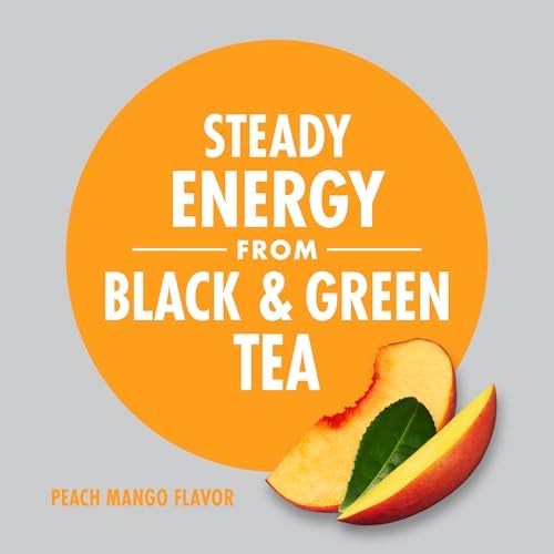 V8 Energy Peach Mango Energy Drink, 8 fl oz Can (12 Pack) - Image 2